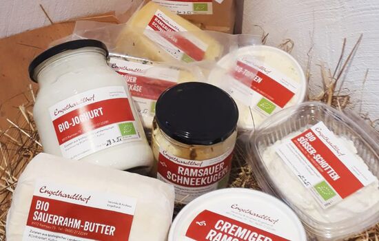 Range of organic products from Ramsau